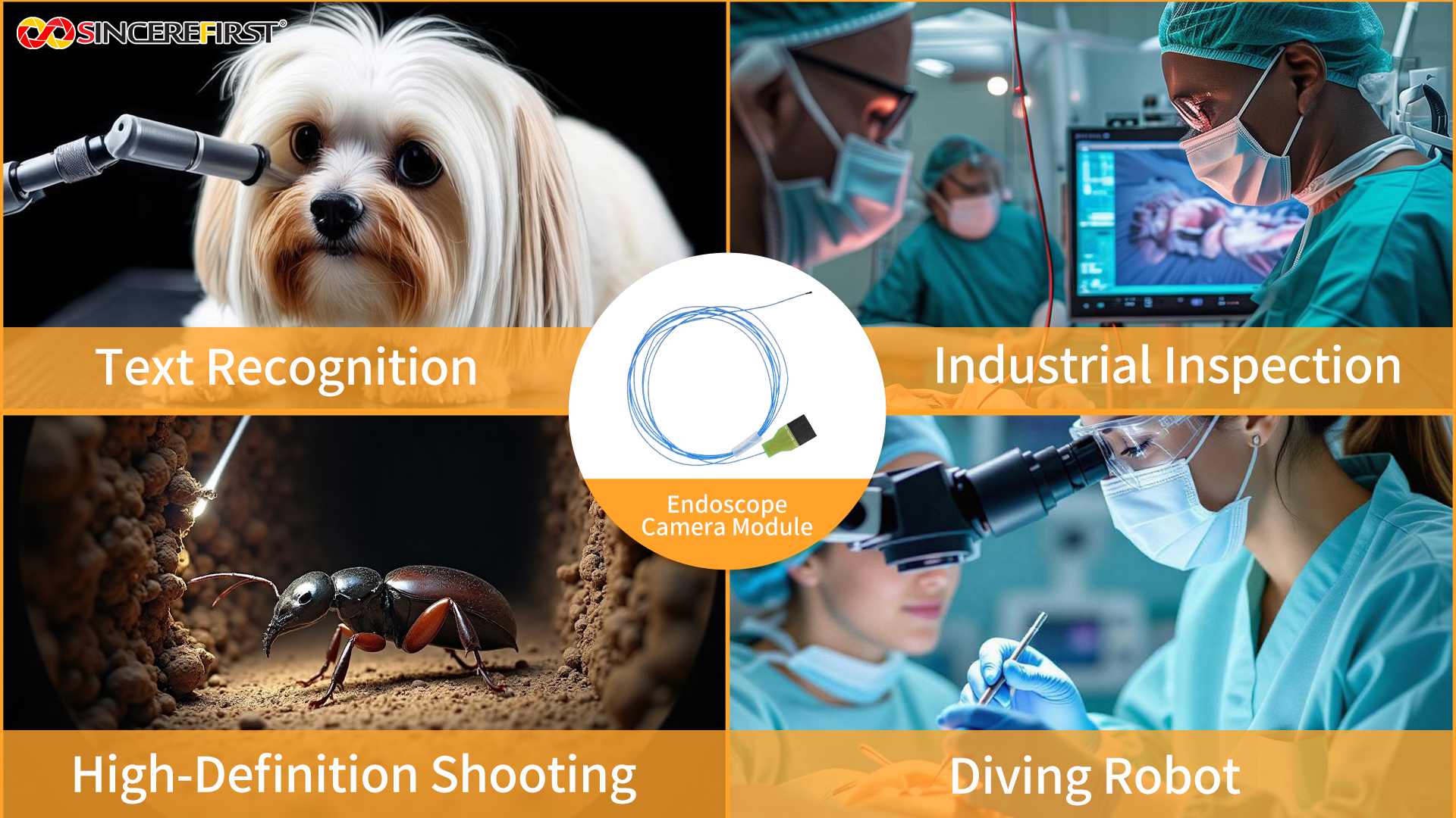 0.9mm Endoscope Camera Module